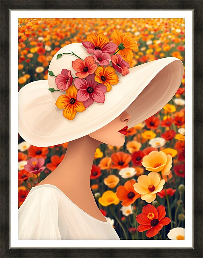 Springtime Style Picture Frame print