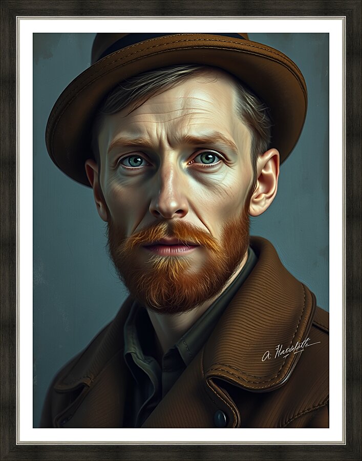 Portrait 94 Picture Frame print