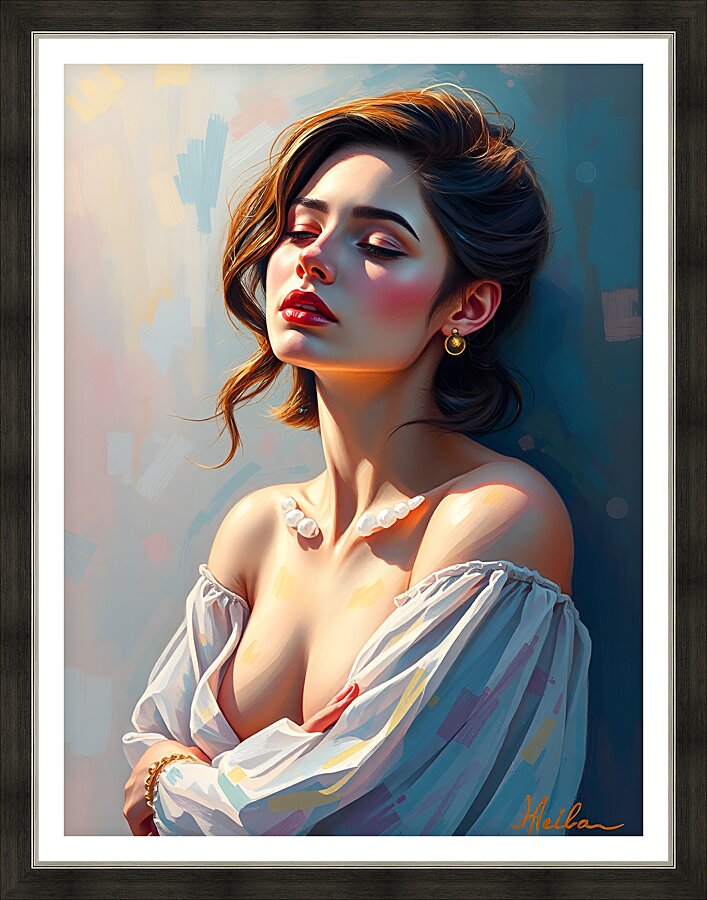 Portrait 119 Picture Frame print