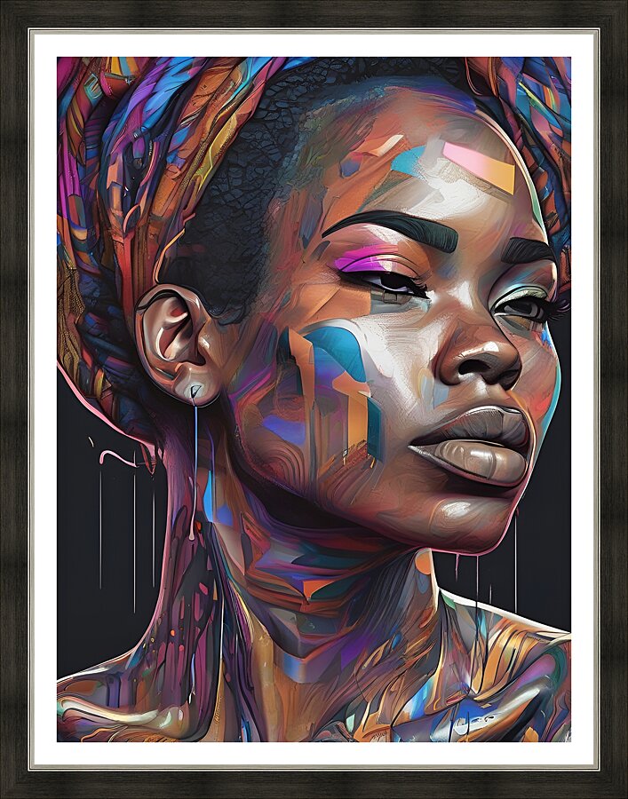 Portrait 131 Picture Frame print