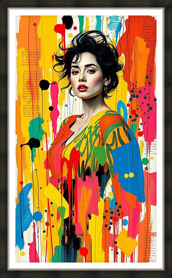 Art in Motion 9 Picture Frame print