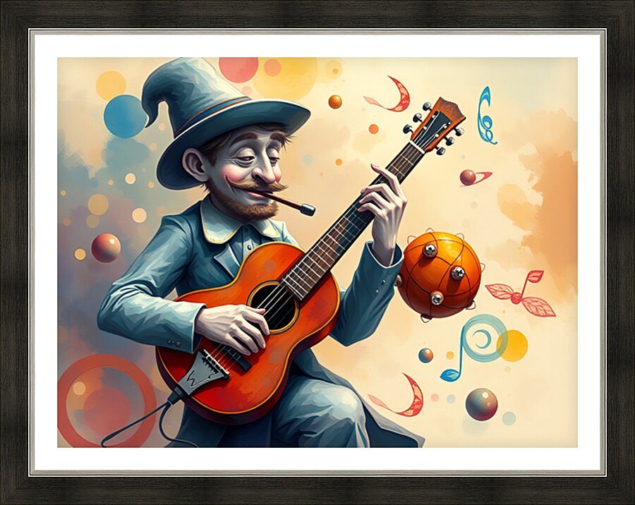 Whimsical Art 7 Picture Frame print