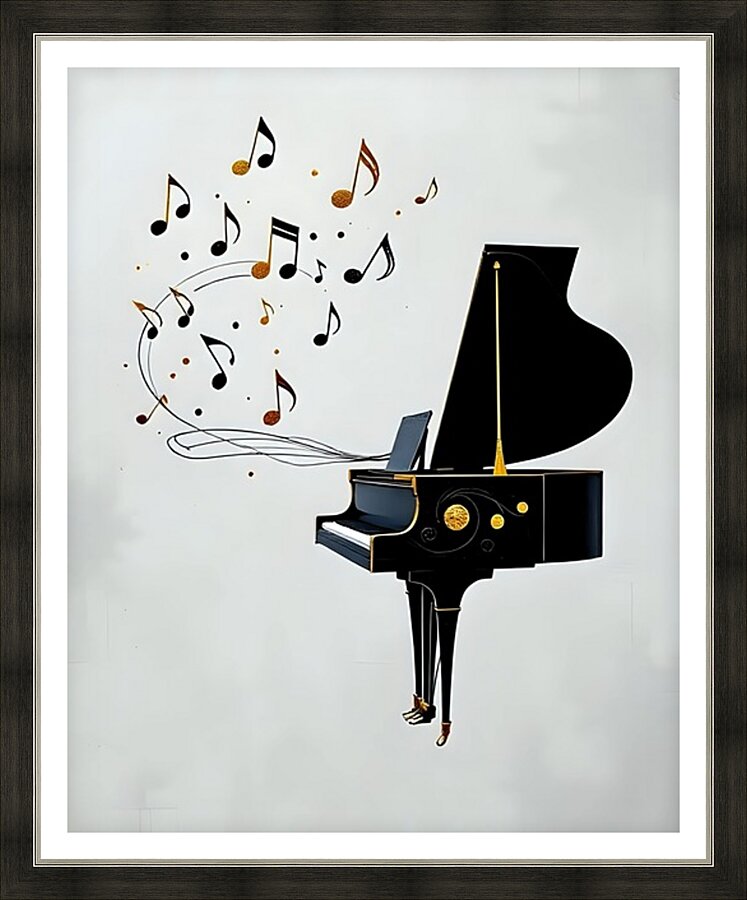 Stylized Art 26 Picture Frame print