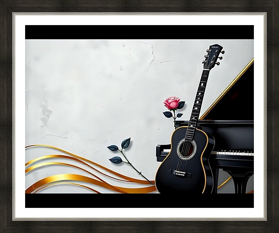 Stylized Art 45 Picture Frame print