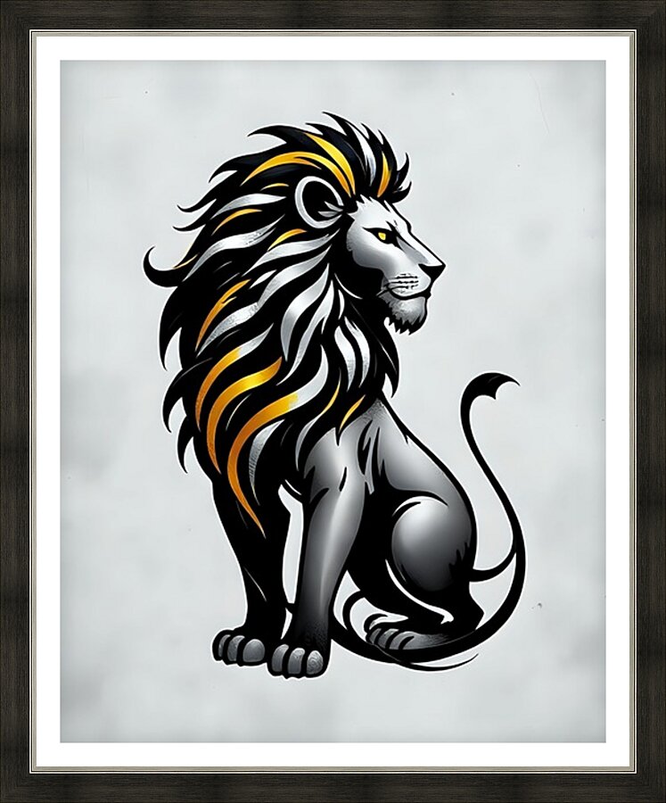 Stylized Art 59 Picture Frame print