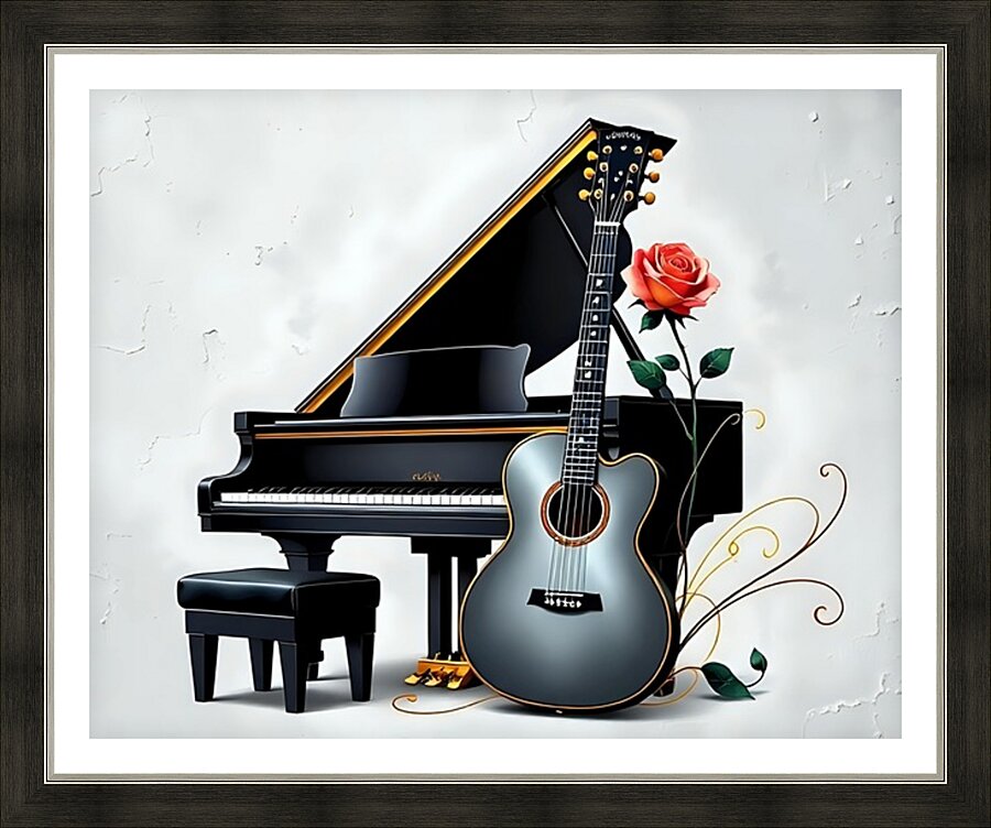 Stylized Art 44 Picture Frame print