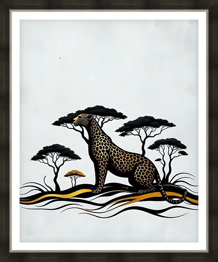 Stylized Art 98 Picture Frame print