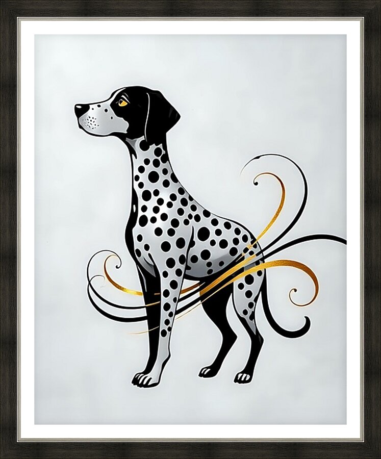 Stylized Art 65 Picture Frame print
