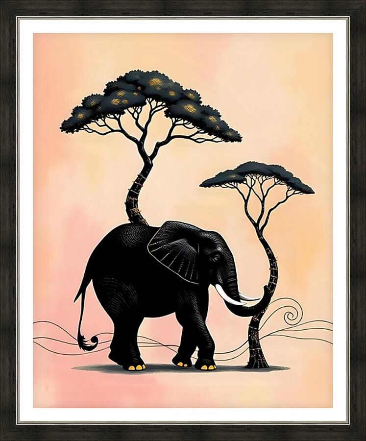 Stylized Art 116 Picture Frame print