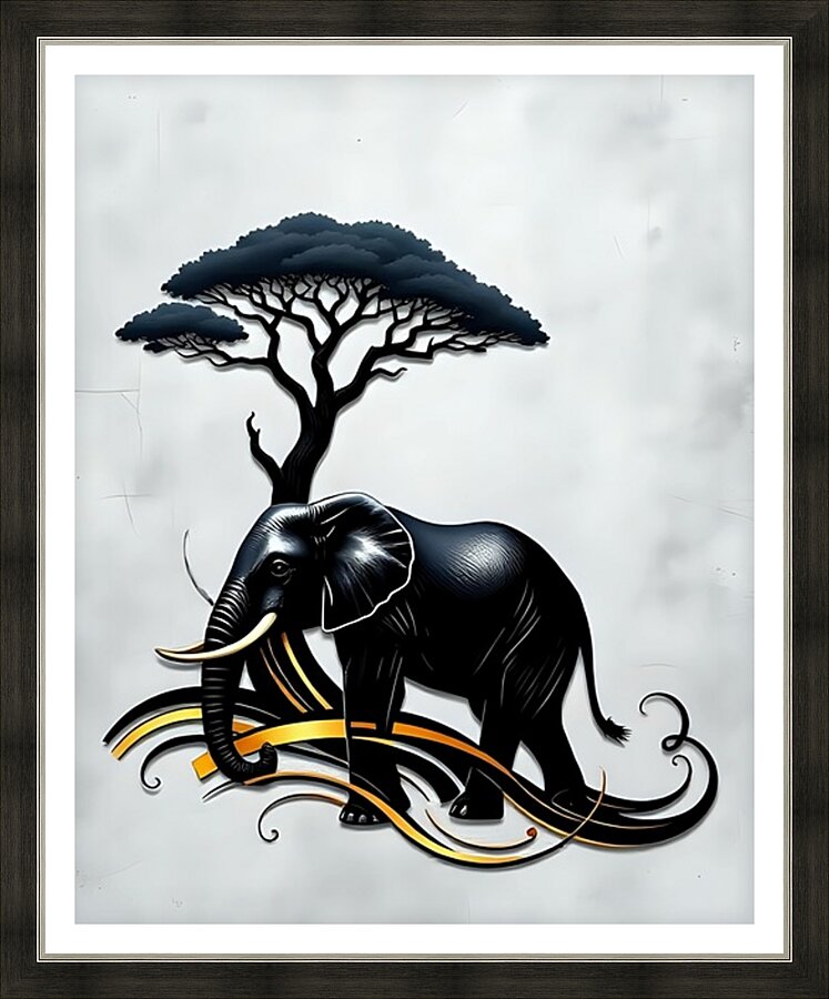 Stylized Art 107 Picture Frame print