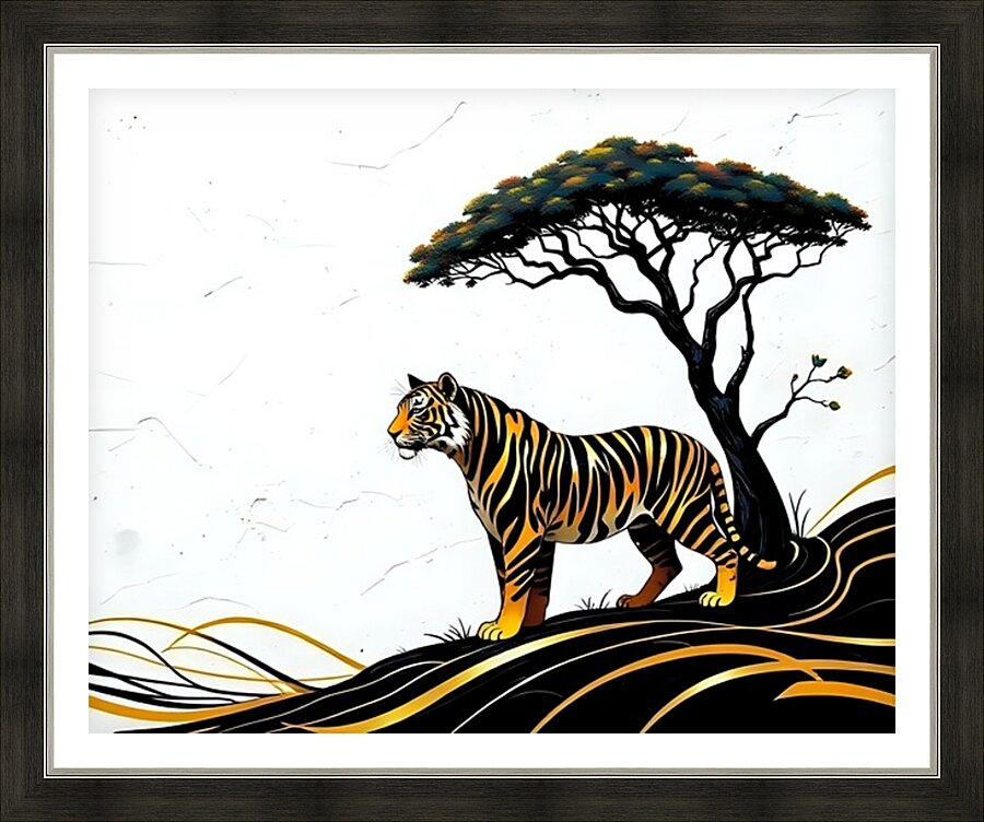 Stylized Art 140 Picture Frame print