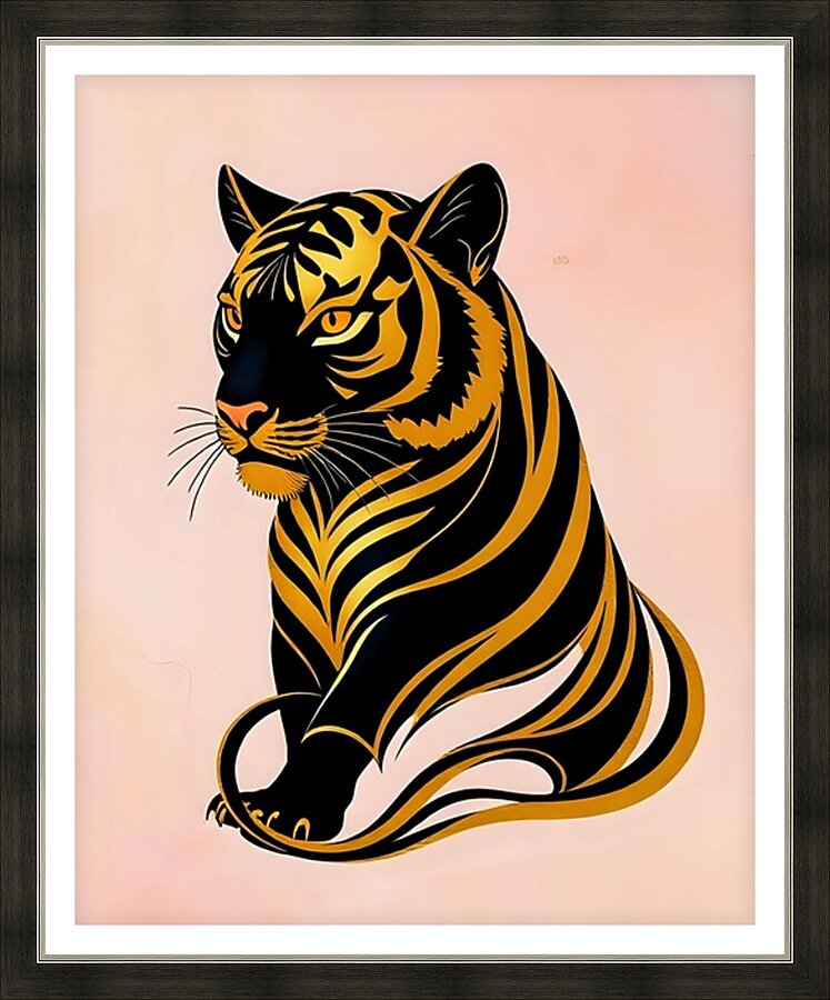 Stylized Art 135 Picture Frame print
