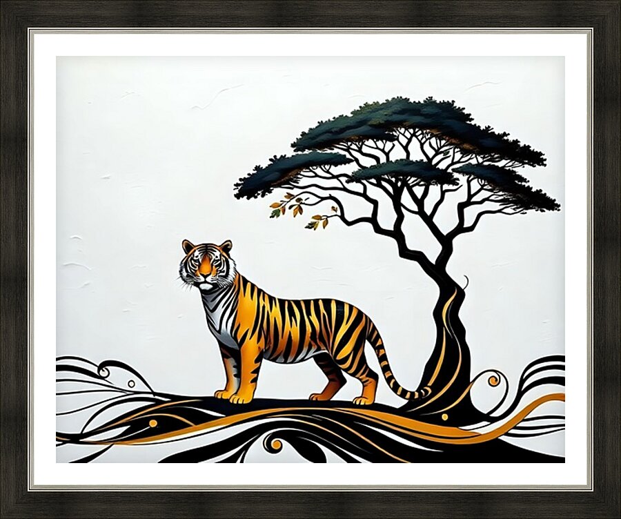 Stylized Art 141 Picture Frame print