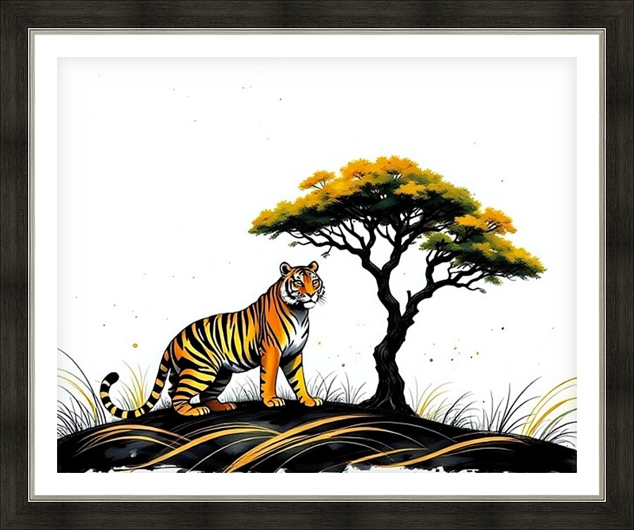 Stylized Art 139 Picture Frame print