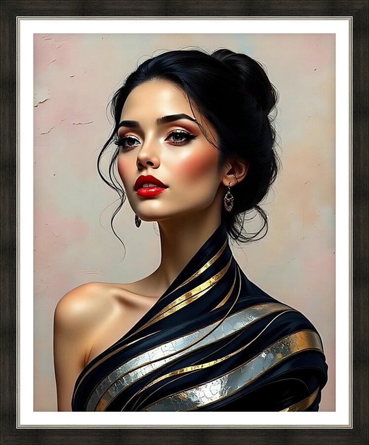 Stylized Art 126 Picture Frame print
