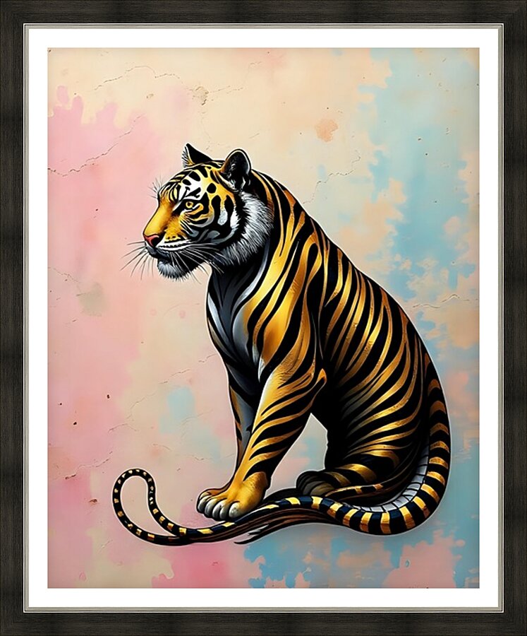 Stylized Art 130 Picture Frame print