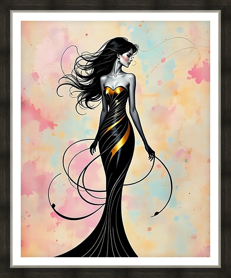 Stylized Art 175 Picture Frame print