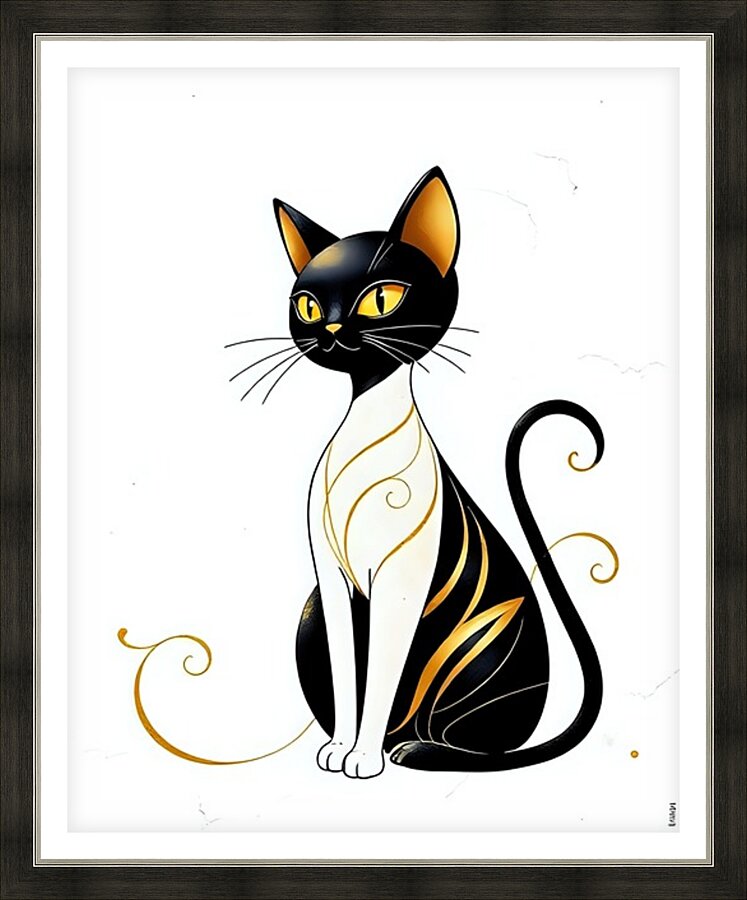 Stylized Art 163 Picture Frame print