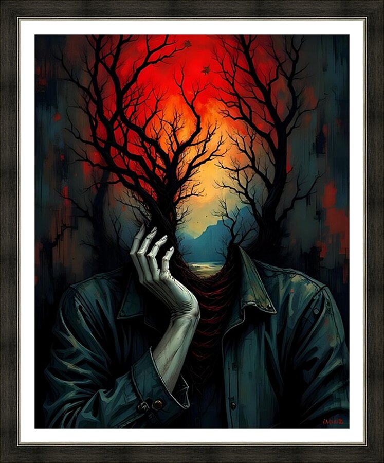 Surreal Thoughts Picture Frame print