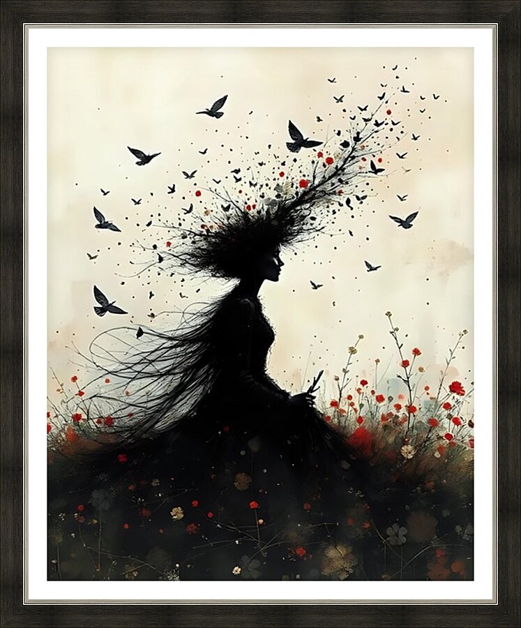 Thoughts Unbound 7 Picture Frame print