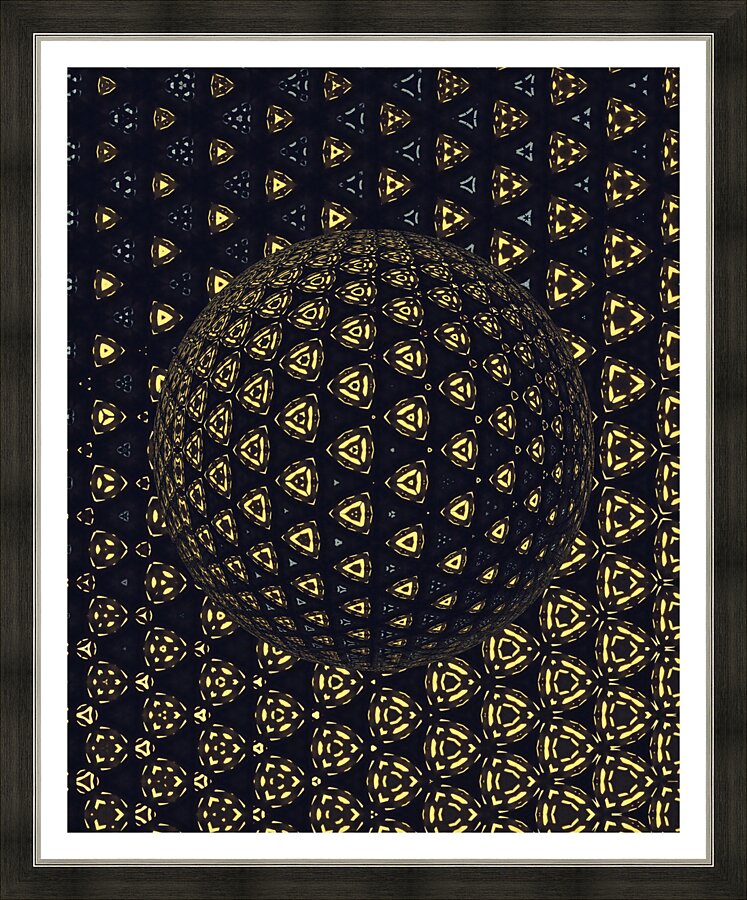 Symmetry  Picture Frame print
