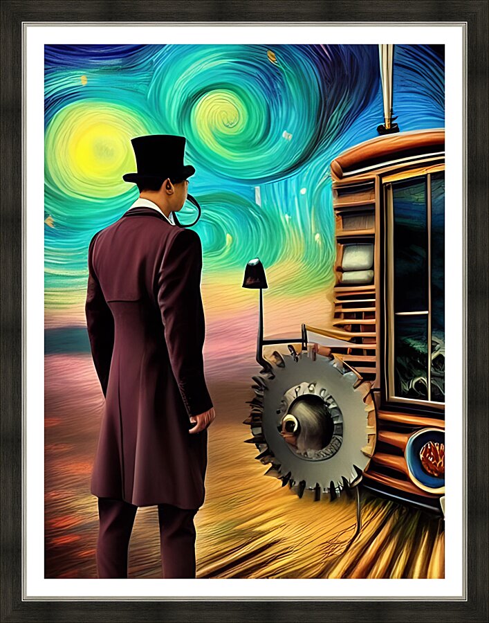 Time vehicle  Picture Frame print