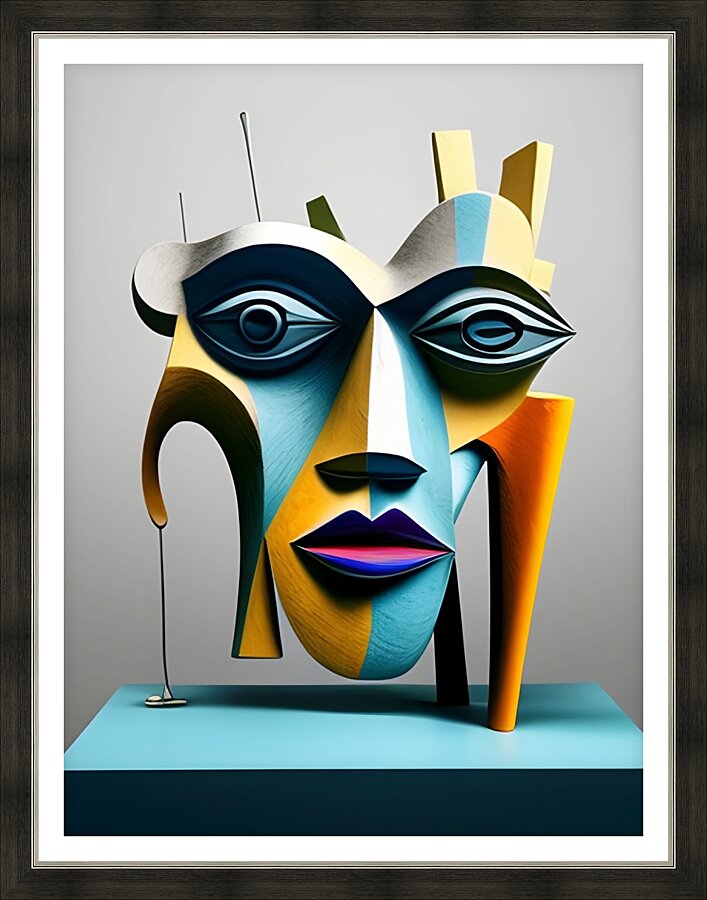Abstract Form Picture Frame print