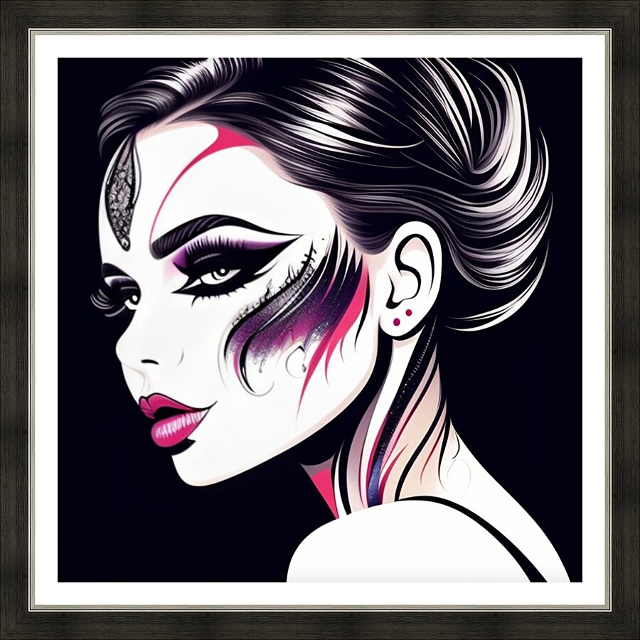 Dark Allure Picture Frame print