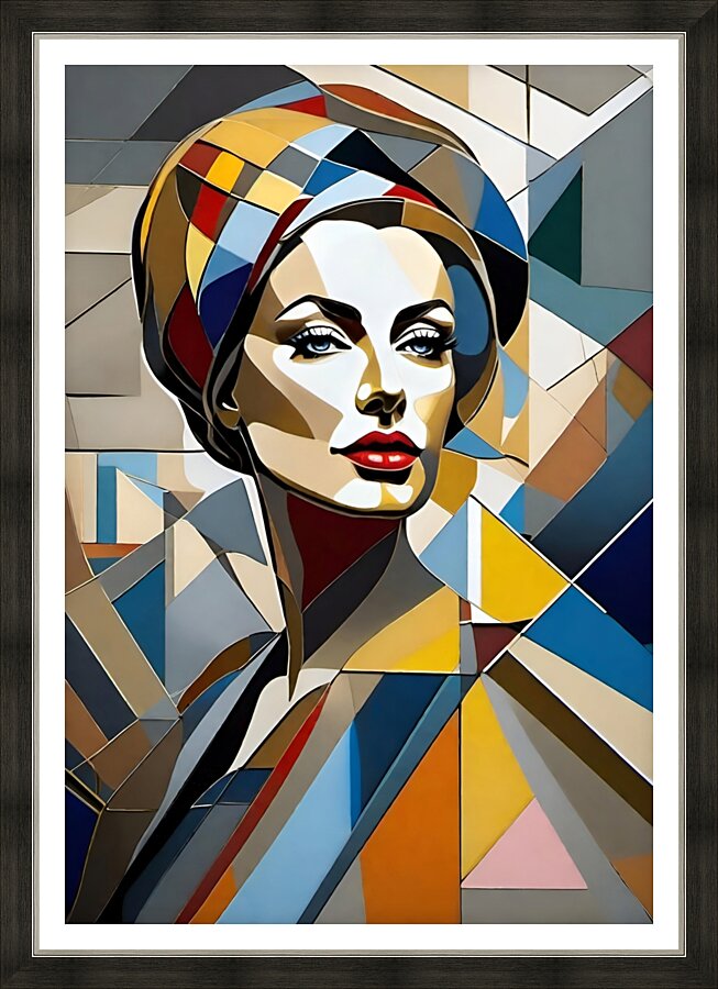 Geometric Beauty Picture Frame print