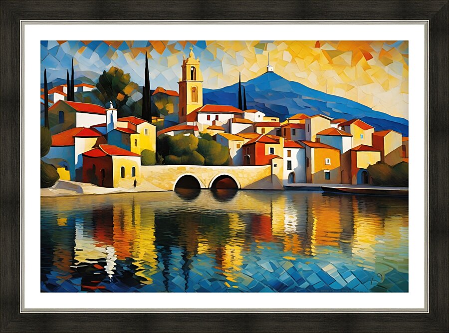 Coastal Reflections Picture Frame print