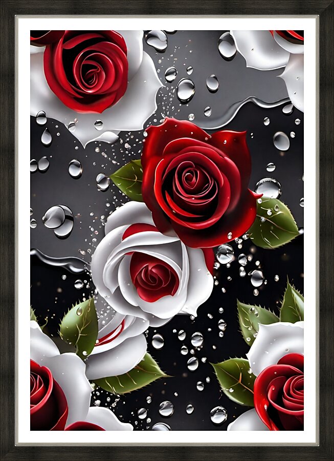 Rose  Picture Frame print