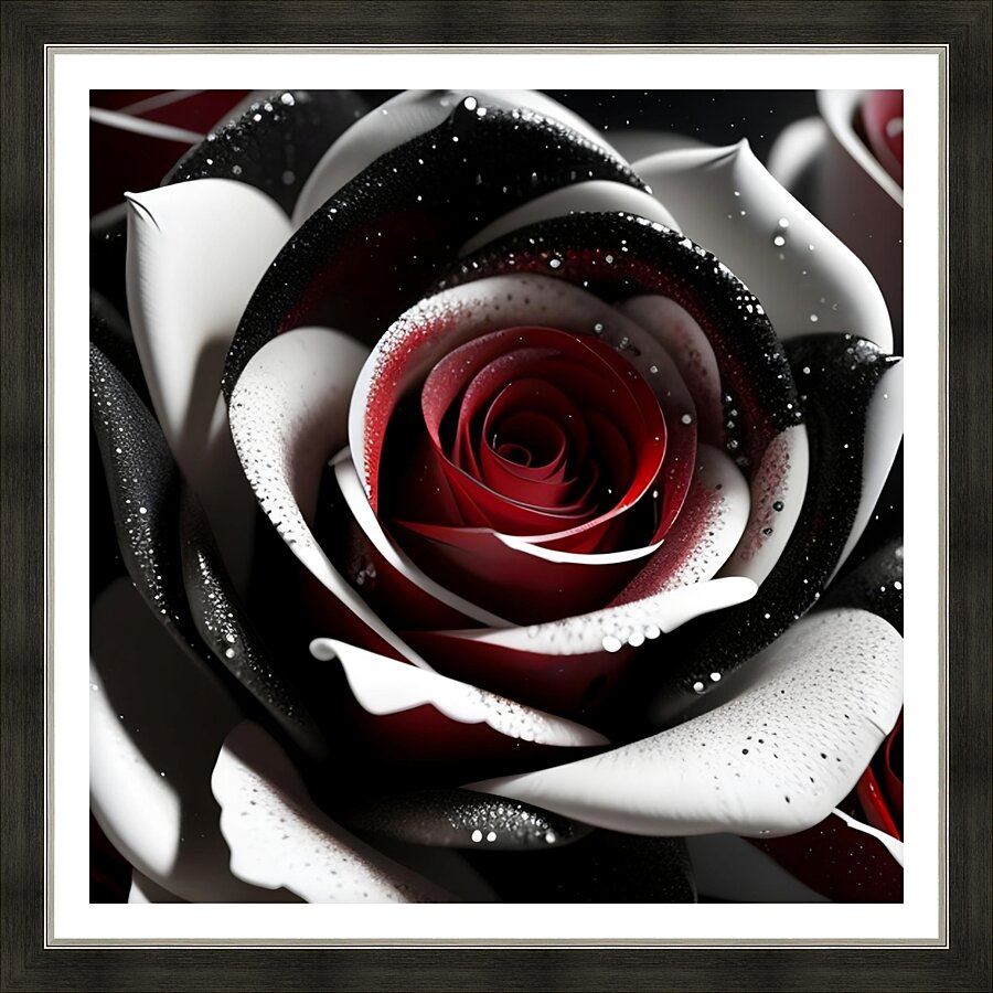 Rose3 Picture Frame print