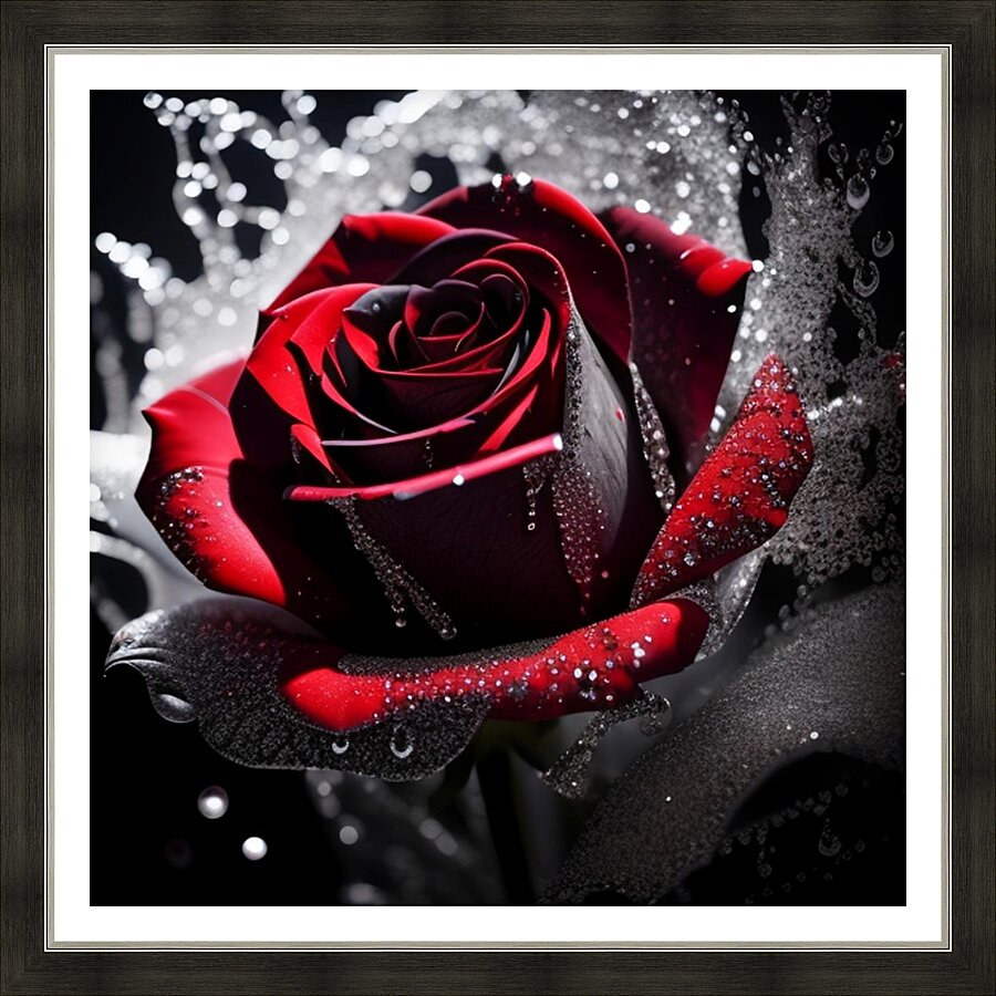 Rose5 Picture Frame print