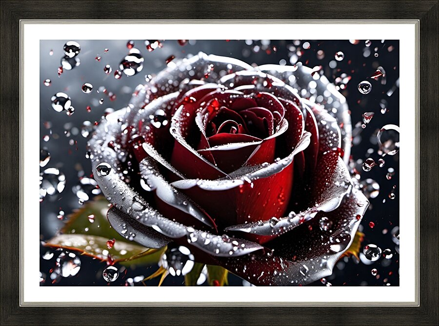 Rose7 Picture Frame print
