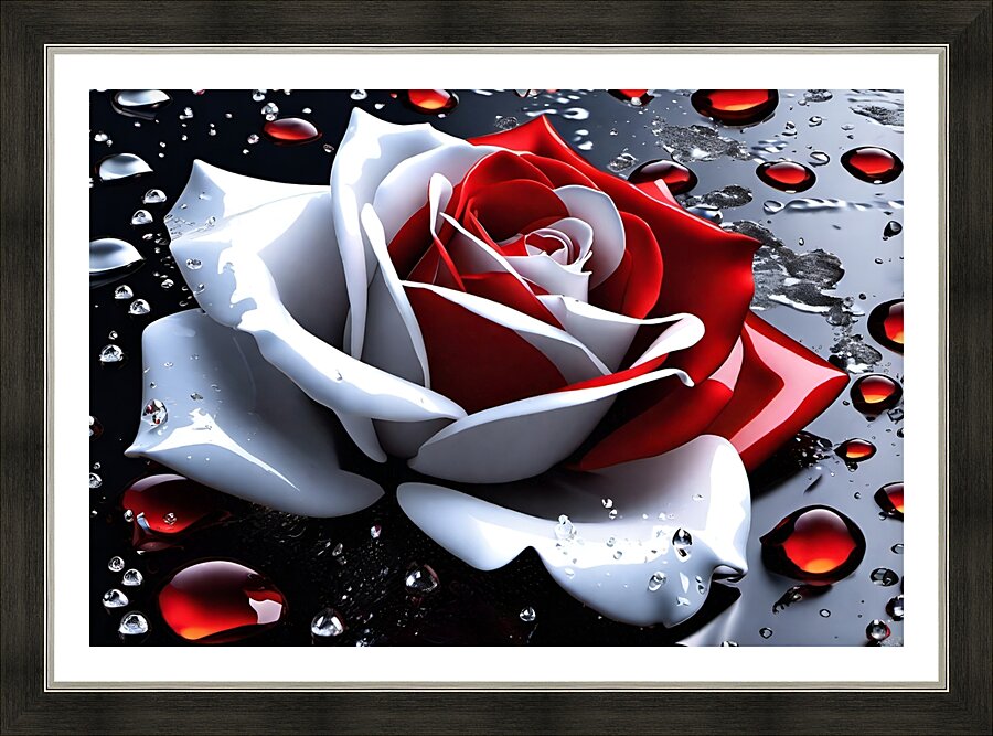 Rose9 Picture Frame print