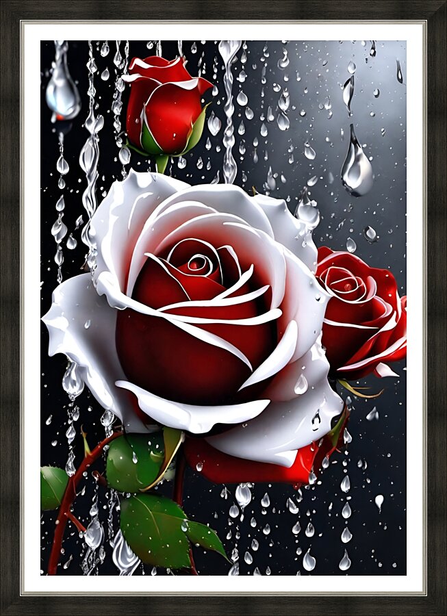 Rose 10 Picture Frame print