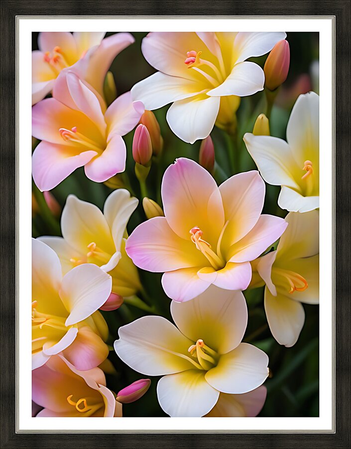 Fressia 4 Picture Frame print