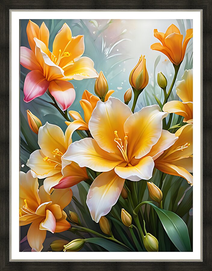 Fressia  Picture Frame print