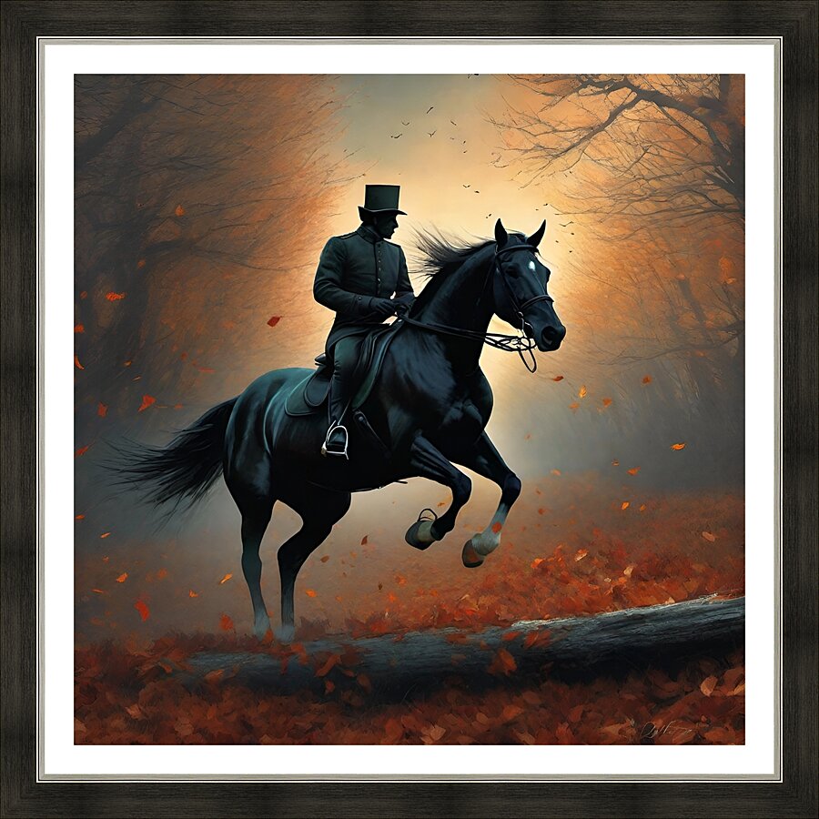 Horseman  Picture Frame print