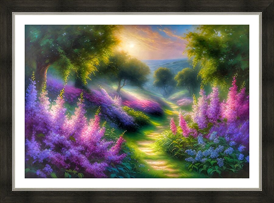 Landscape natural 2 Picture Frame print