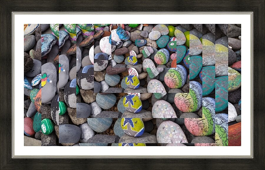 Distortions 6 Picture Frame print