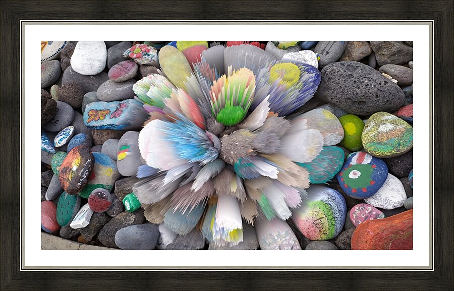 Distortions 33 Picture Frame print