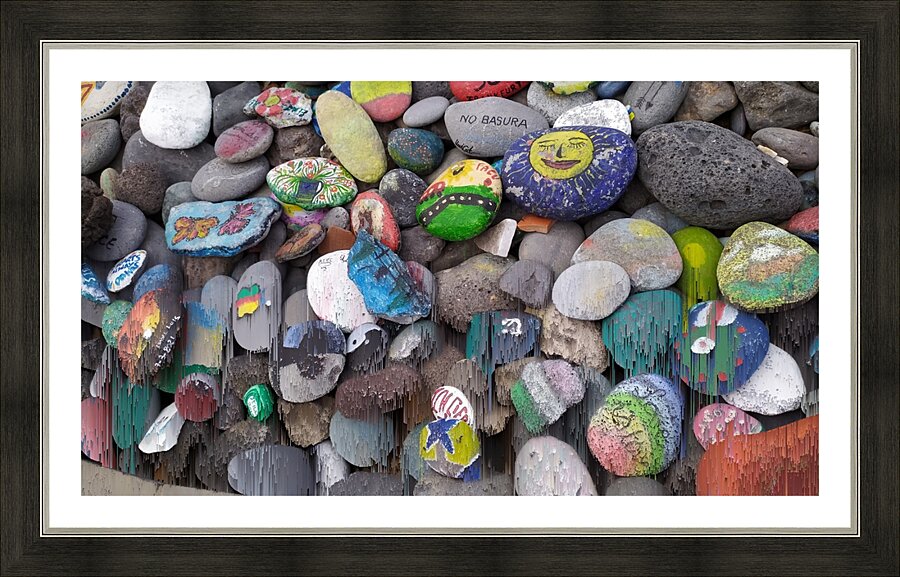 Distortions 27 Picture Frame print