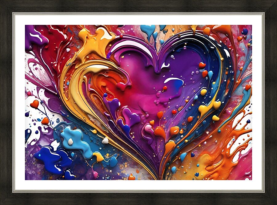 Art 345 Picture Frame print