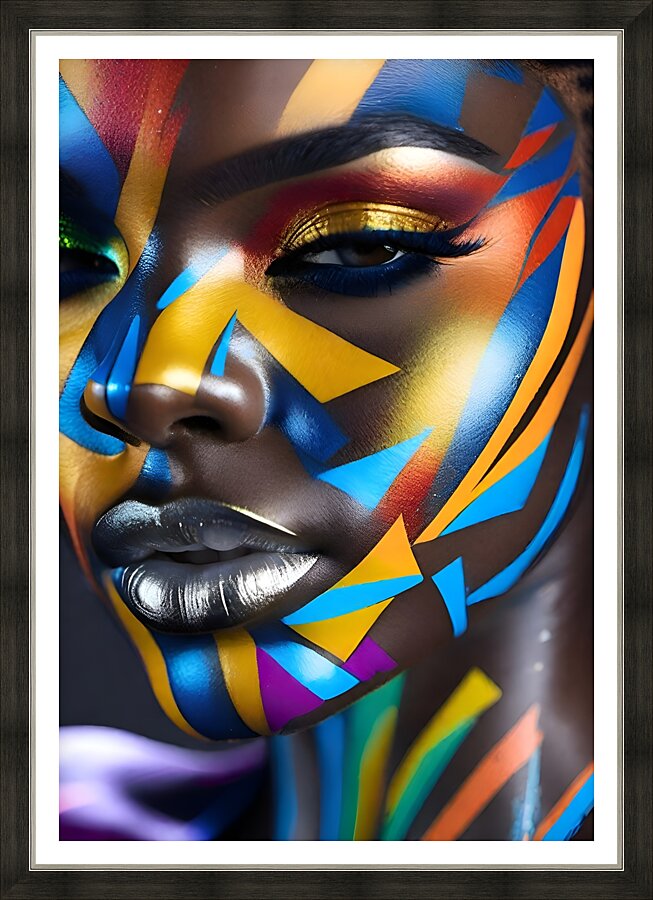 Makeup 17 Picture Frame print