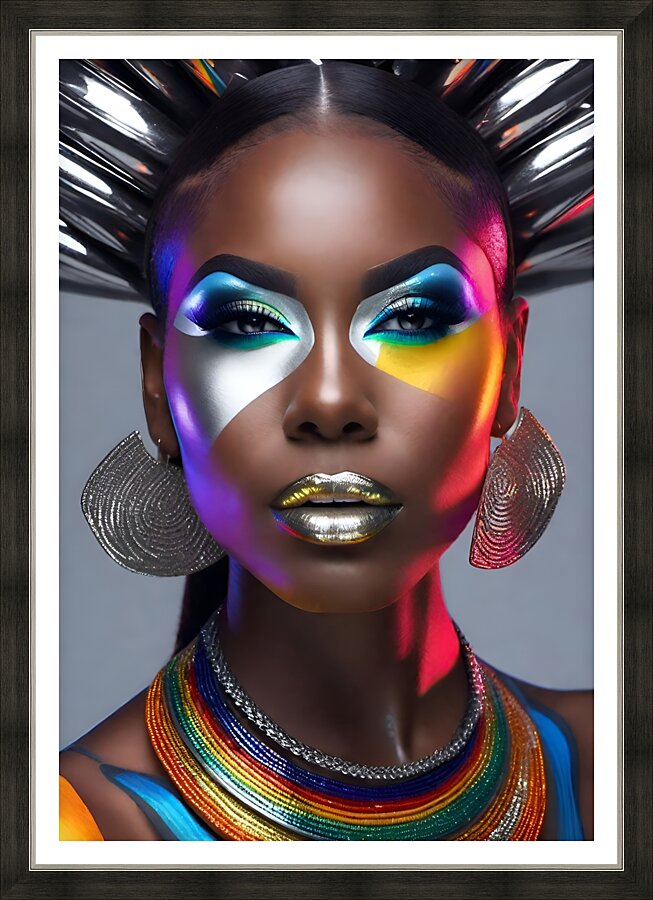 Makeup 21 Picture Frame print