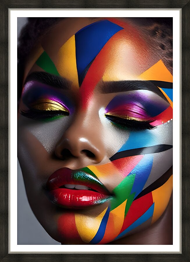 Makeup 10 Picture Frame print