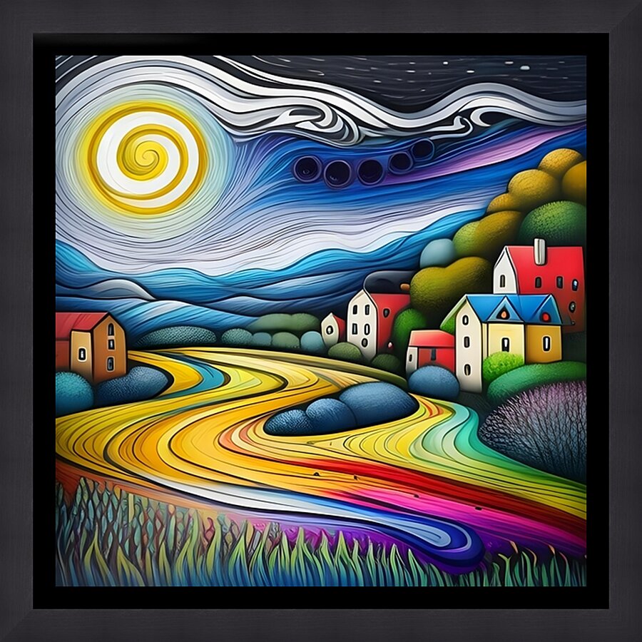 Art 442 Picture Frame print