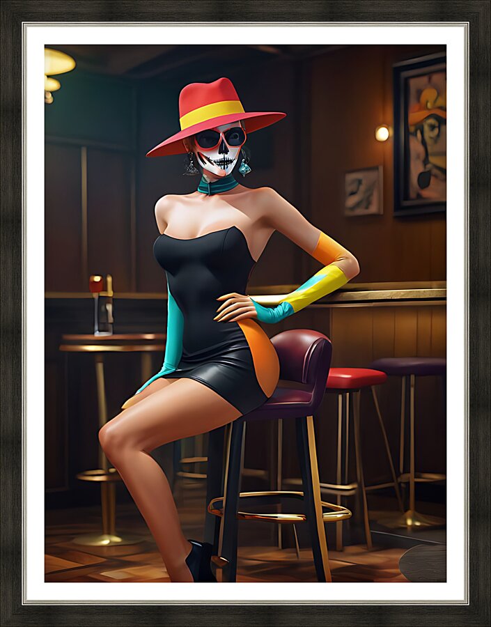 Fashionable Undead 3 Picture Frame print