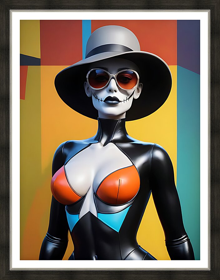 Elegant Enigma Picture Frame print